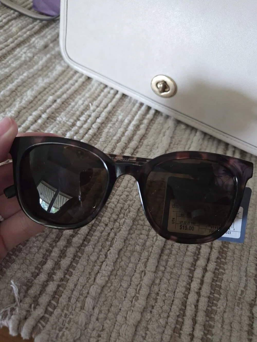 Square Tortoise Print Sunglasses Universal Thread